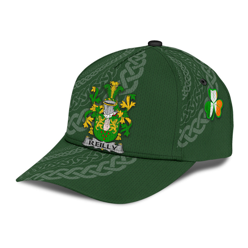 Reilly Coat Of Arms - Irish Family Crest St Patrick'S Day Hat Classic Cap