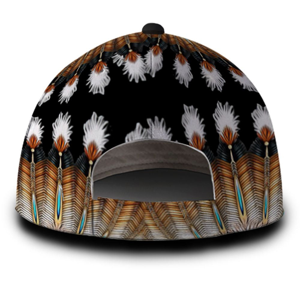 Wolf Native American Hat Classic Cap