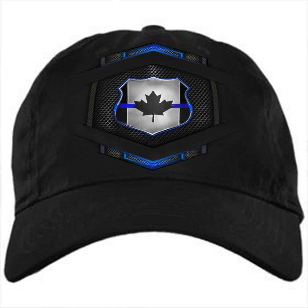 Canada Thin Blue Line Badge Baseball Flag Classic Cap