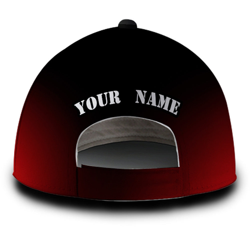 Personalized The Devil Walks I Fight What You Fear Firefighters Hat Classic Cap