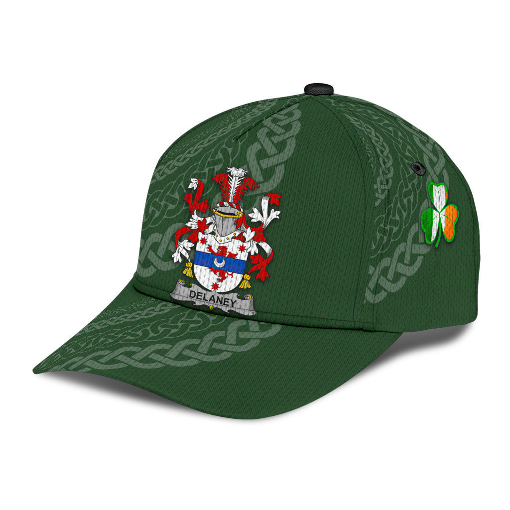 Delaney Coat Of Arms - Irish Family Crest St Patrick'S Day Hat Classic Cap