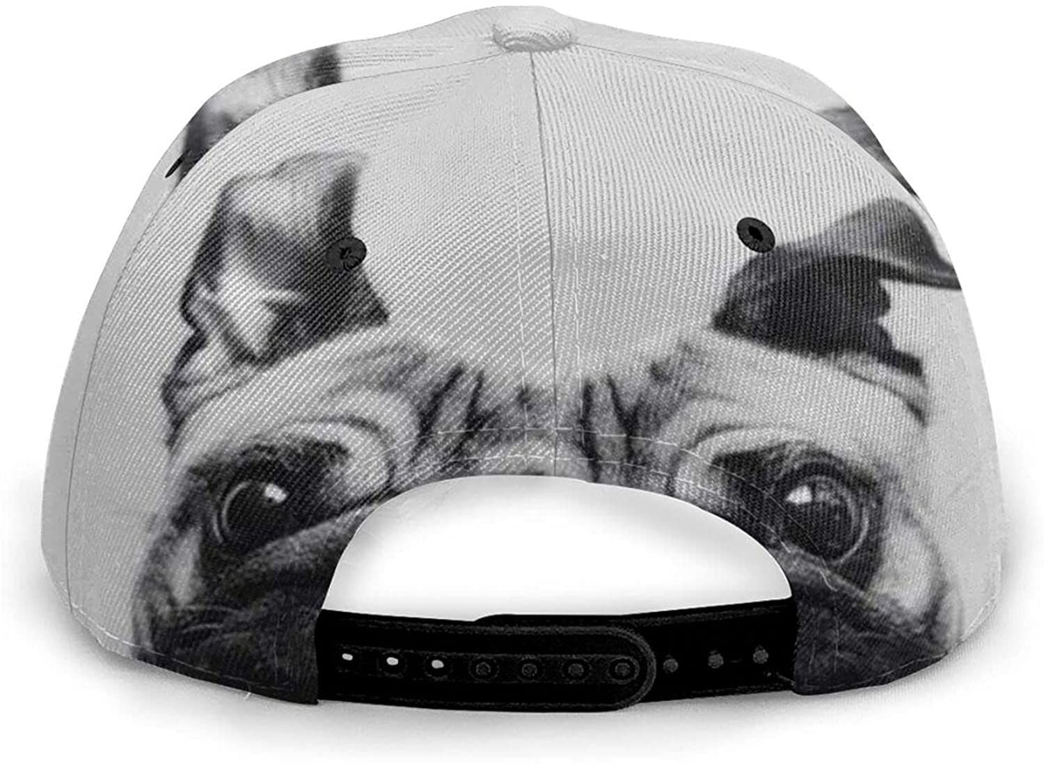 Pug Classic Cap Baseball 3D Cap Adjustable Twill Sports Dad Hats For Unisex