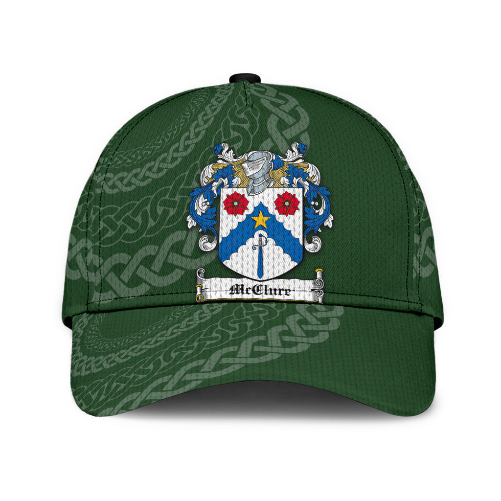 Mcclure Coat Of Arms - Irish Family Crest St Patrick'S Day Hat Classic Cap