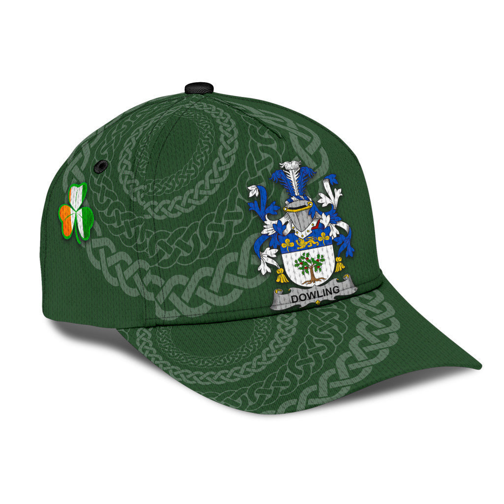 Dowling Coat Of Arms - Irish Family Crest St Patrick'S Day Hat Classic Cap