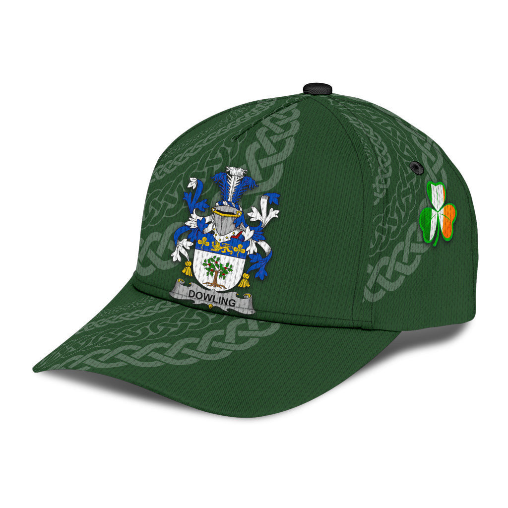 Dowling Coat Of Arms - Irish Family Crest St Patrick'S Day Hat Classic Cap