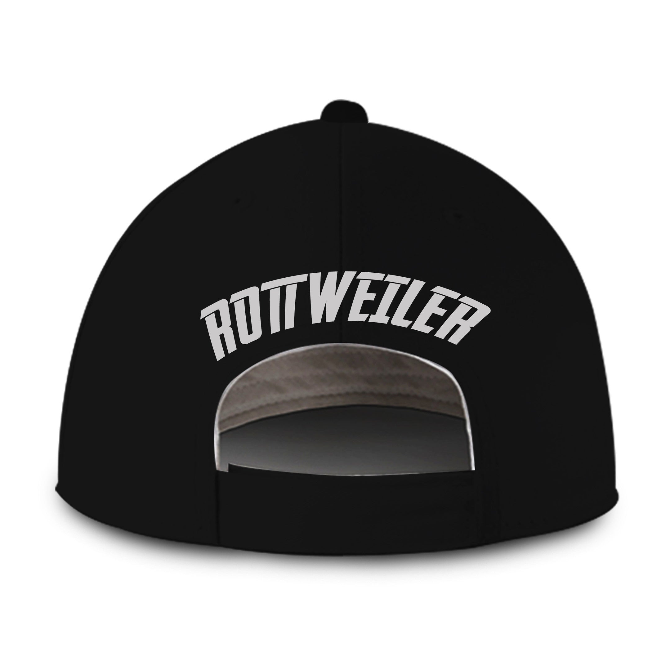 Personalized Custom Name Cool Rottweiler Dog Hat Classic Cap
