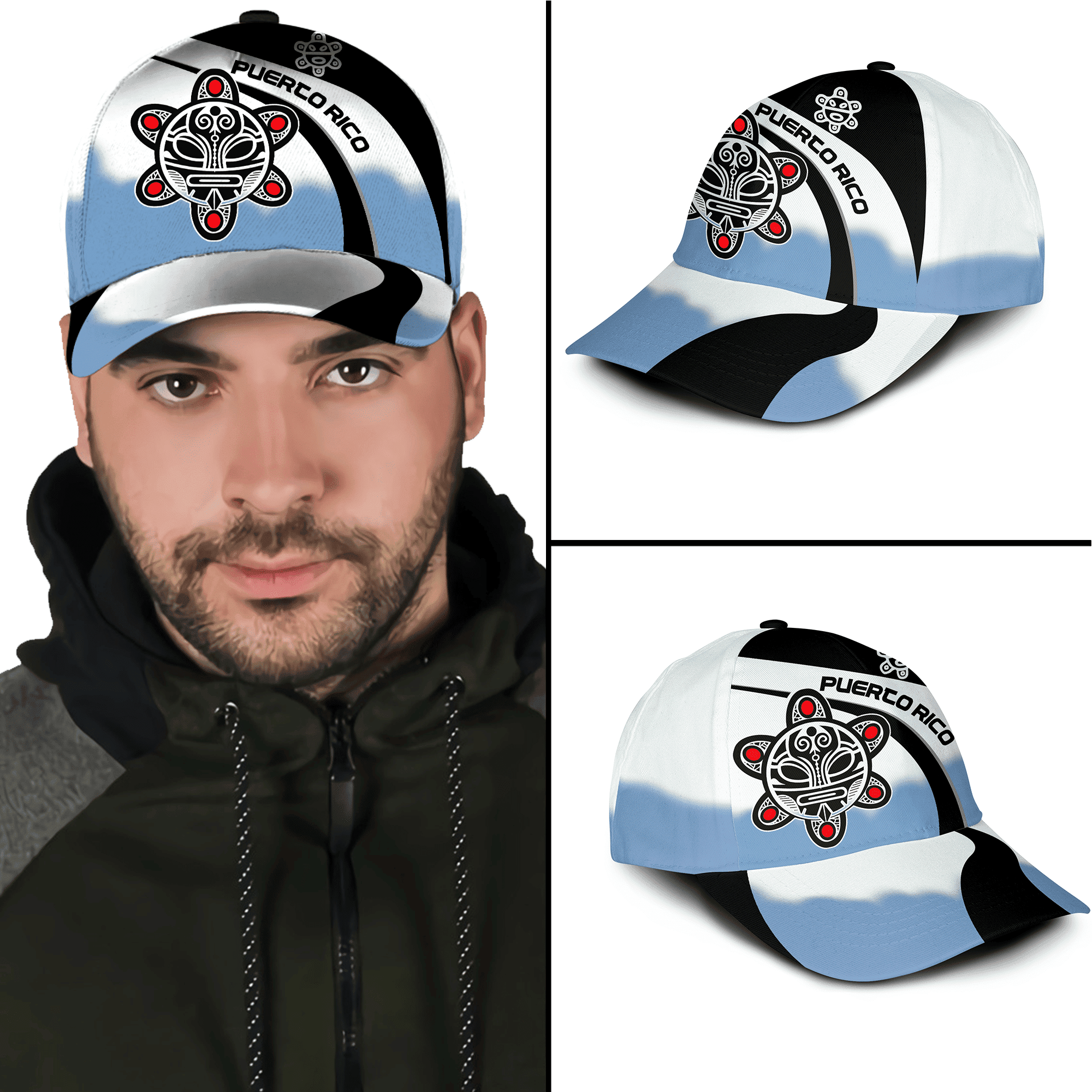 Sol Taino Puerto Rico Hat Classic Cap