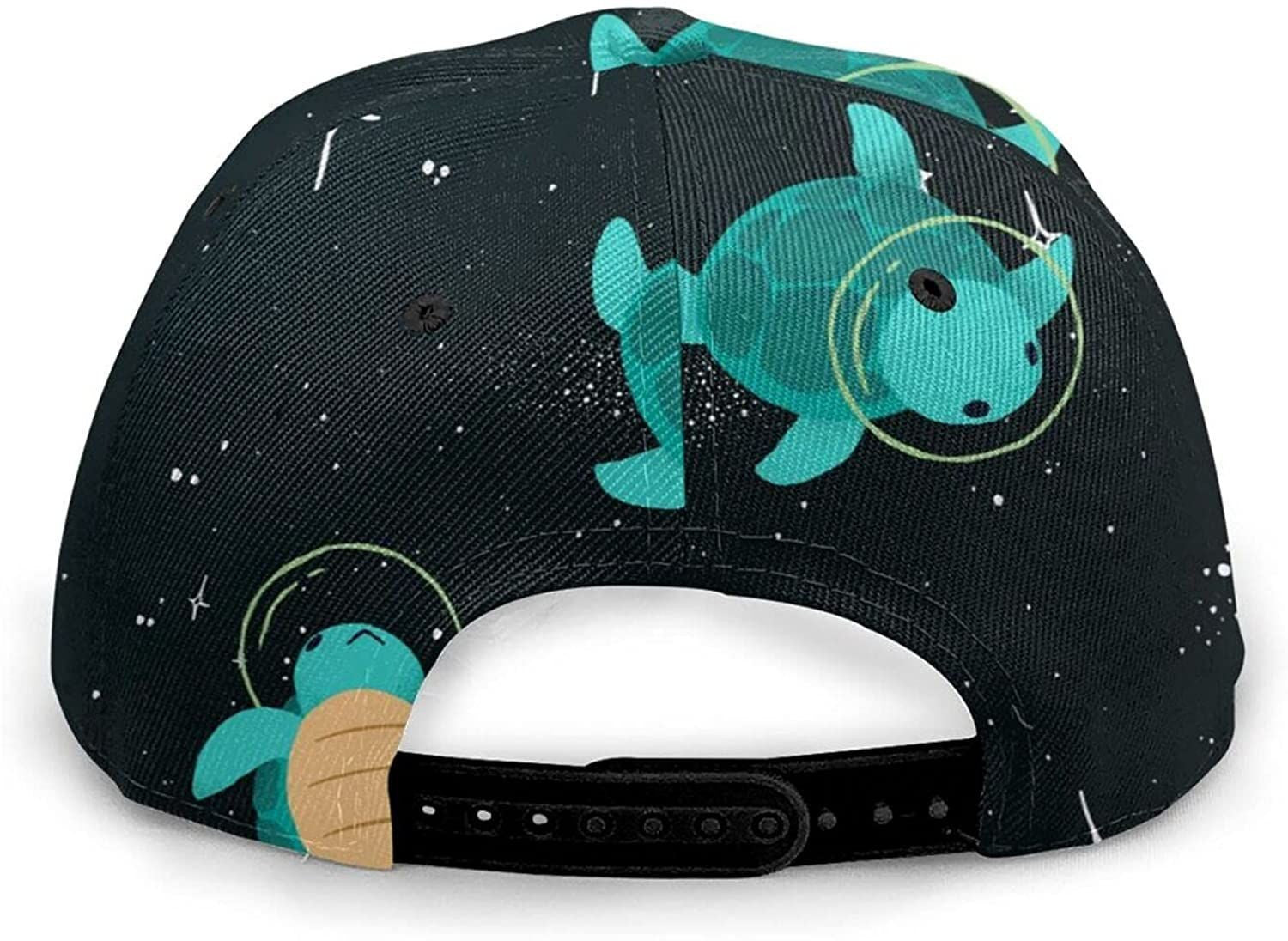 Space Turtle Print Casual Baseball 3D Cap Adjustable Twill Sports Dad Hats For Unisex Hat Classic Cap