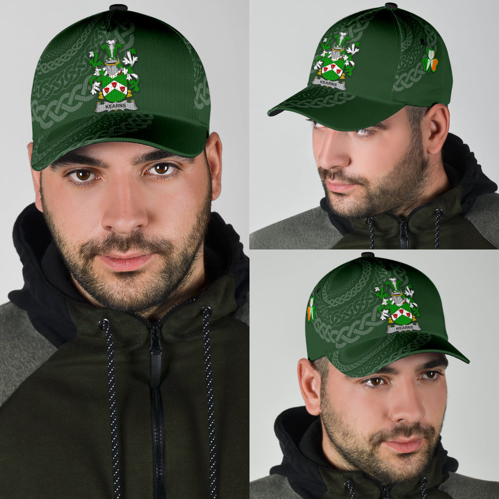 Kearns Coat Of Arms - Irish Family Crest St Patrick'S Day Hat Classic Cap