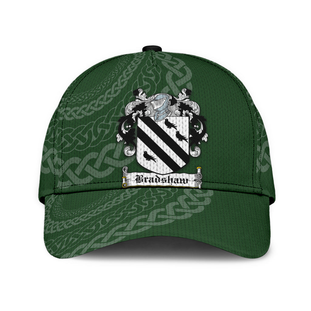 Bradshaw Coat Of Arms - Irish Family Crest St Patrick'S Day Hat Classic Cap