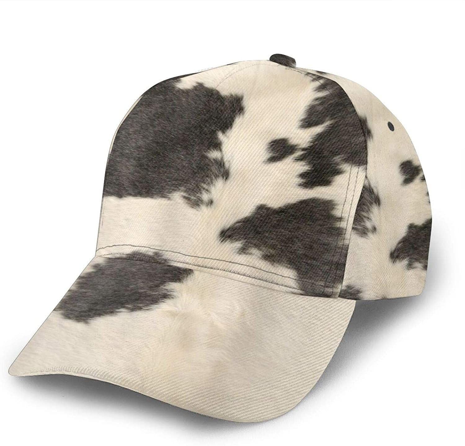 Vintage Cowhide Baseball 3D Cap Adjustable Hat Dad Cap Athletic Baseball Fitted Hat Classic Cap