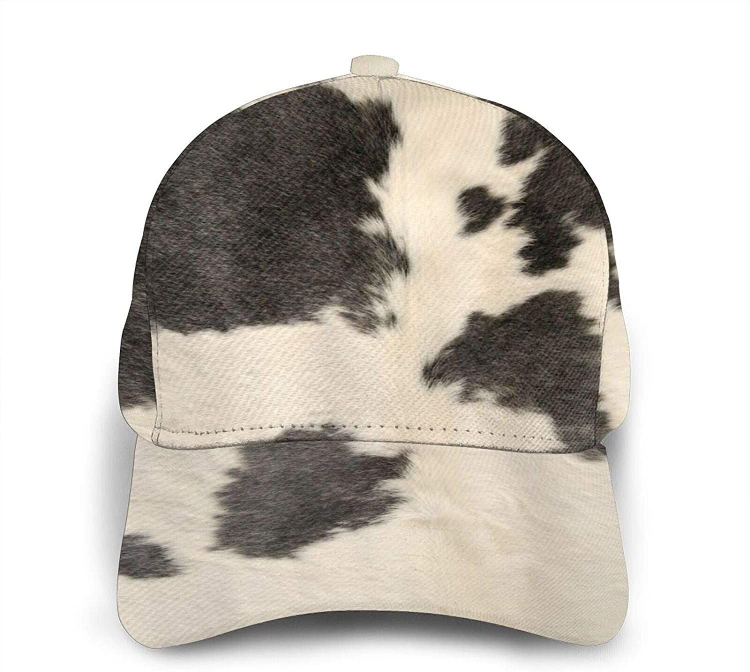 Vintage Cowhide Baseball 3D Cap Adjustable Hat Dad Cap Athletic Baseball Fitted Hat Classic Cap