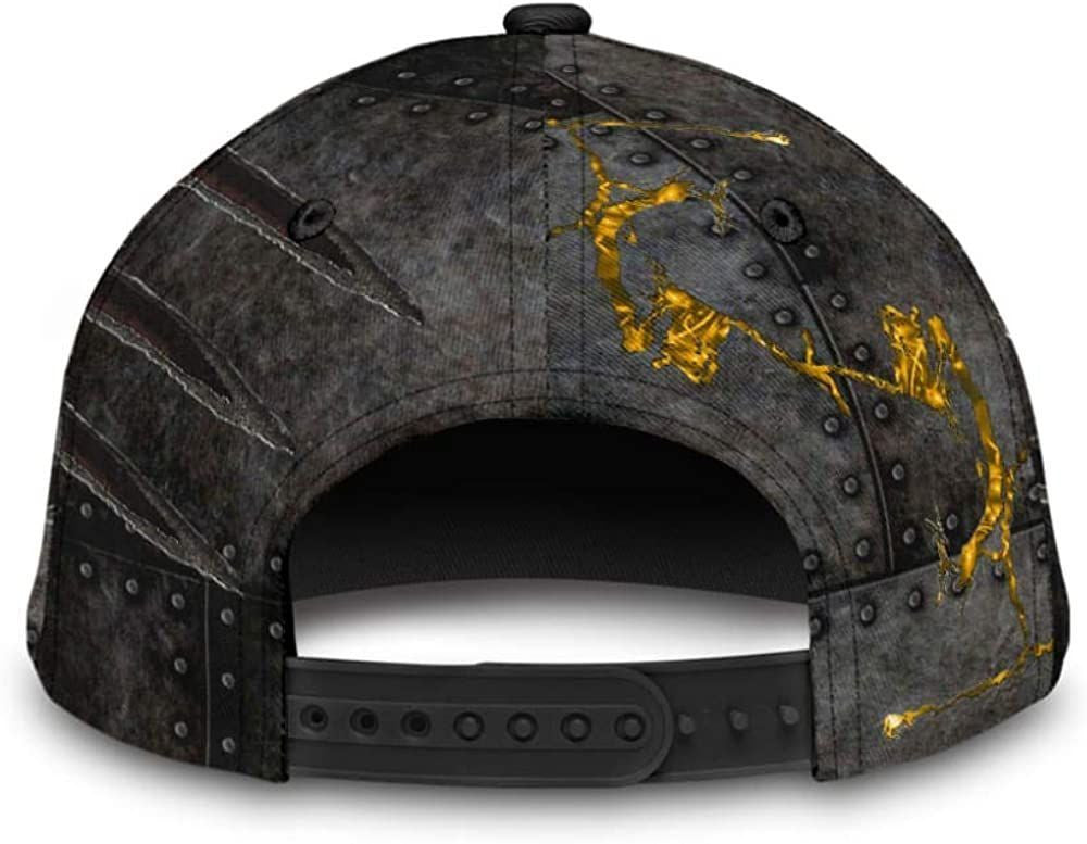 Bus Crack Old Metal 3D Printed Unisex Hat Classic Cap, Snapback Cap, Baseball Cap