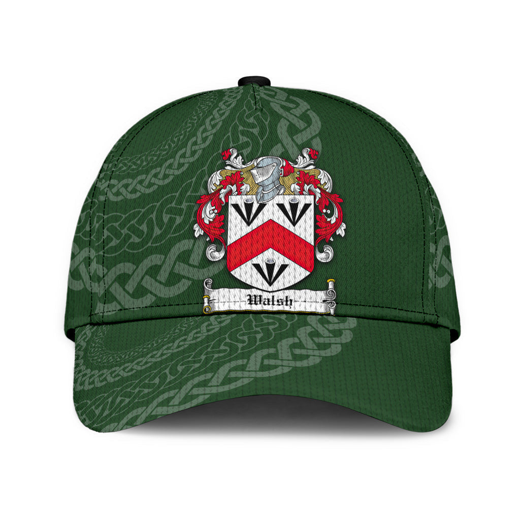 Walsh Coat Of Arms - Irish Family Crest St Patrick'S Day Hat Classic Cap