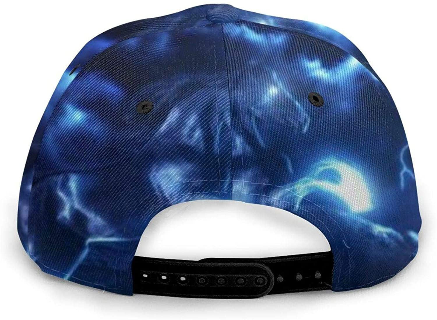Thunder Horses Blue Lightning Adjustable Trucker Hat Classic Cap
