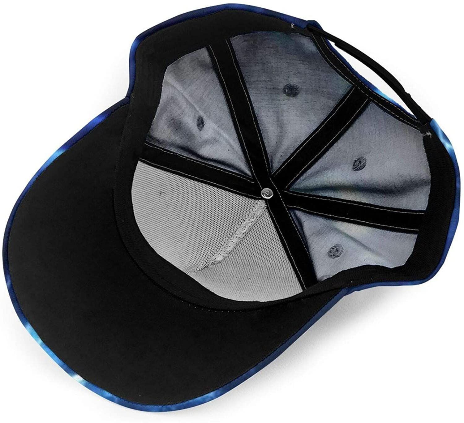 Thunder Horses Blue Lightning Adjustable Trucker Hat Classic Cap