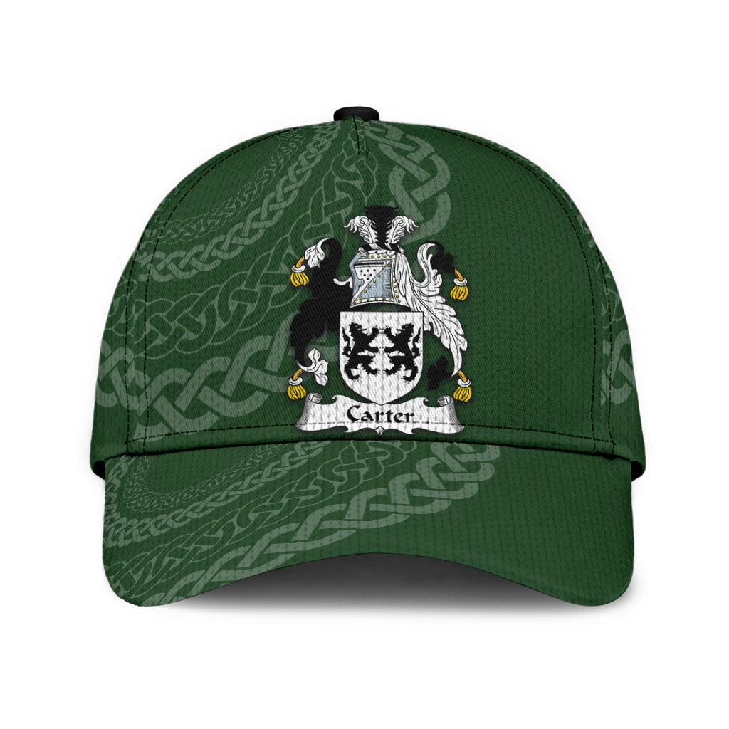 Carter Coat Of Arms - Irish Family Crest St Patrick'S Day Hat Classic Cap