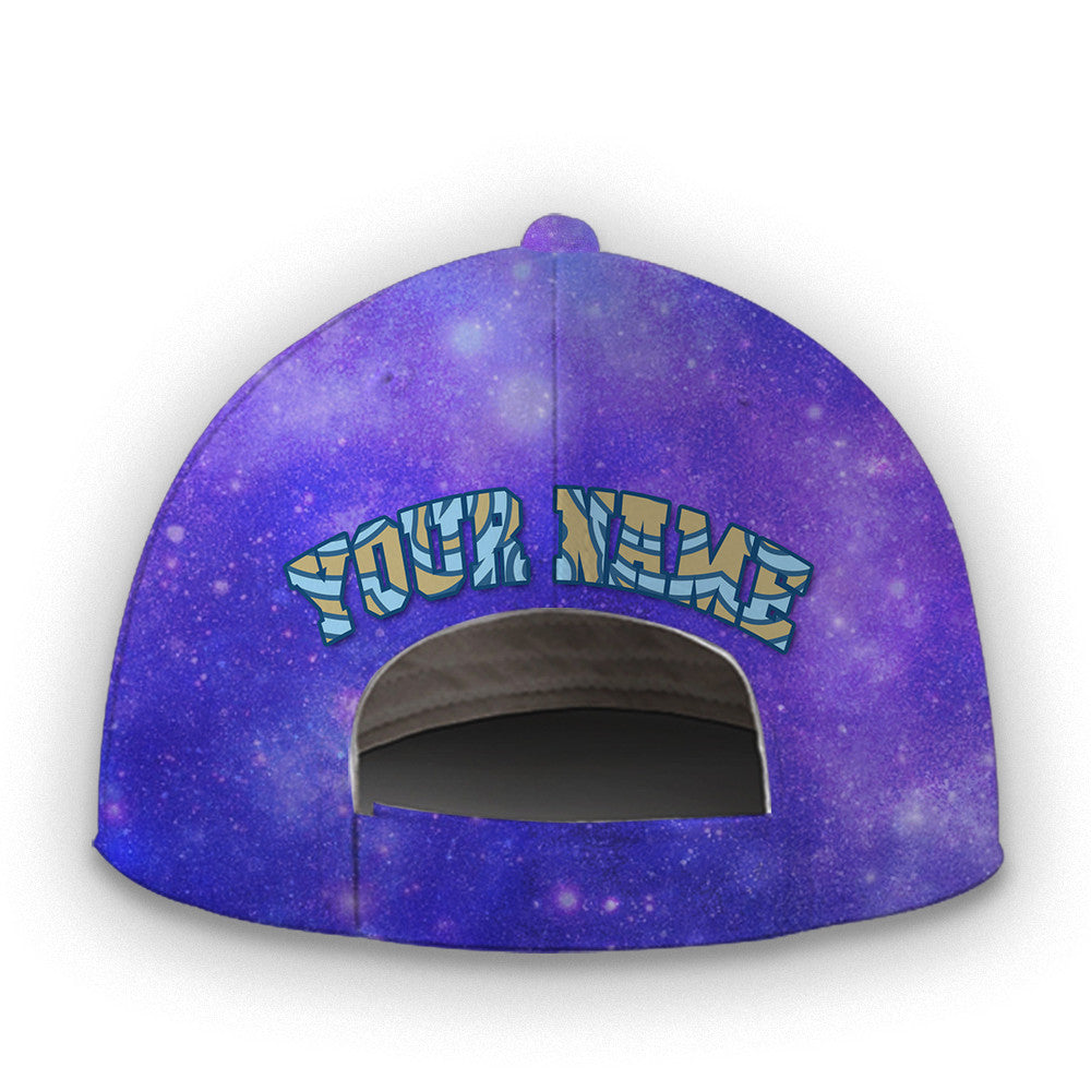 Personalized Custom Name Capricorn Galaxy Hat Classic Cap