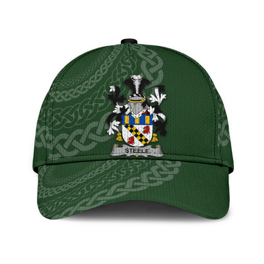 Steele Coat Of Arms - Irish Family Crest St Patrick'S Day Hat Classic Cap