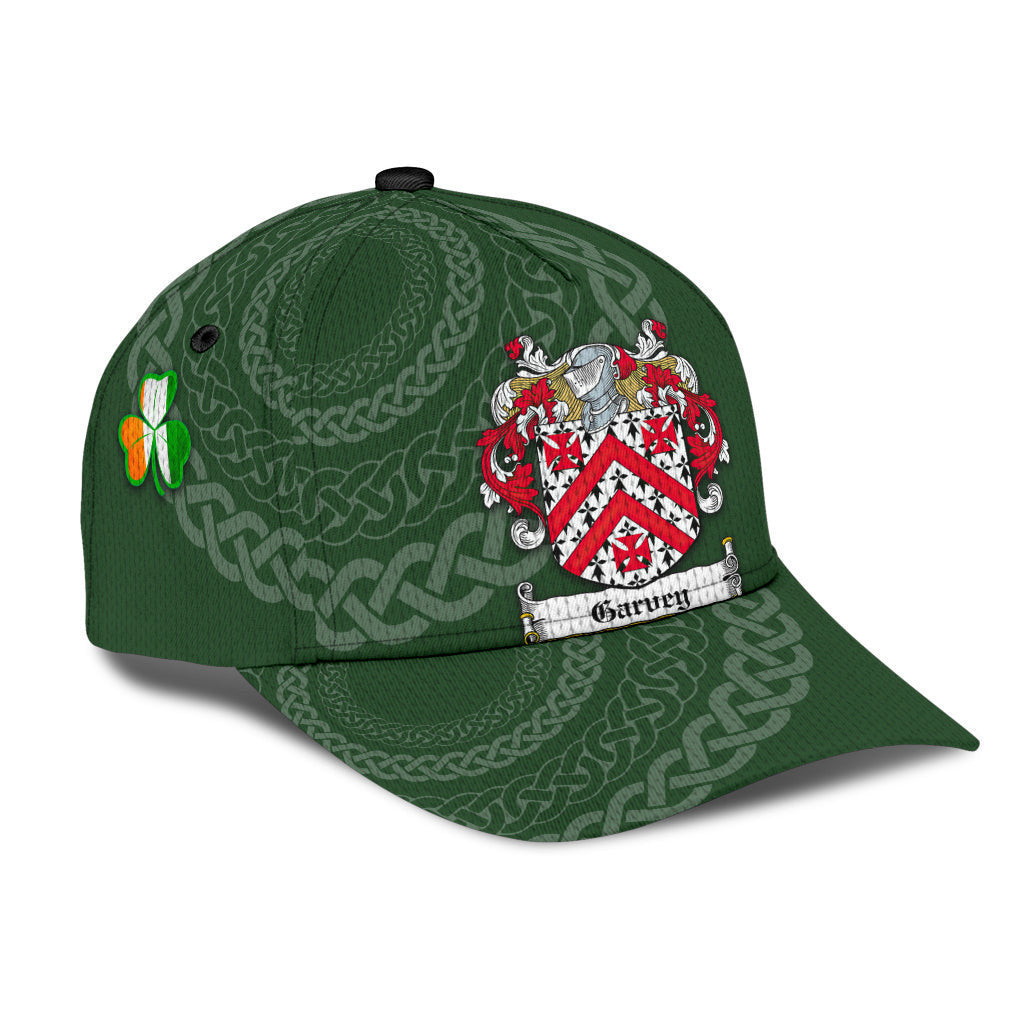 Garvey Coat Of Arms - Irish Family Crest St Patrick'S Day Hat Classic Cap