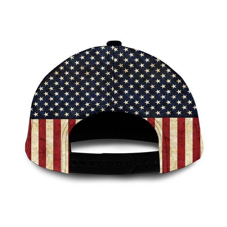 Veteran American Flag Hat Proud Us Military I Was There Sometimes I Still Hat Classic Cap