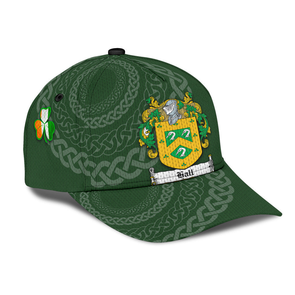 Hall Coat Of Arms - Irish Family Crest St Patrick'S Day Hat Classic Cap