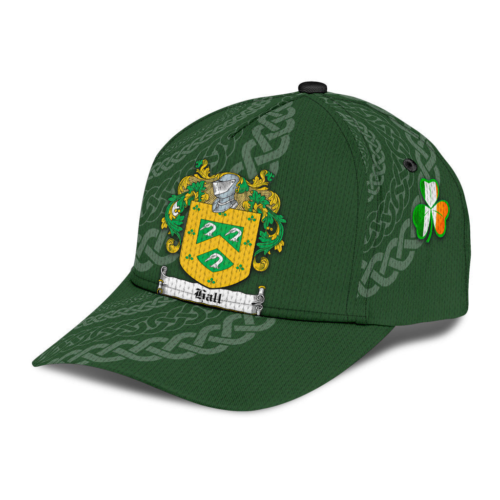 Hall Coat Of Arms - Irish Family Crest St Patrick'S Day Hat Classic Cap