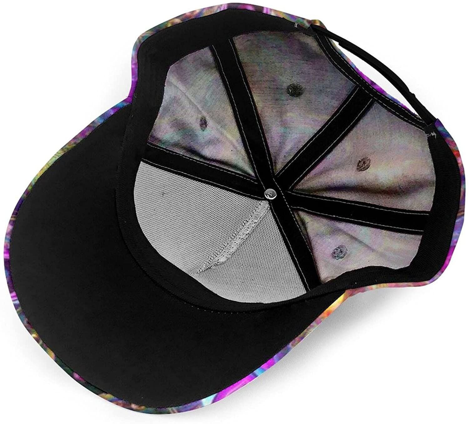 Cool Kaleidoscope Psychedelic Trippy Colorful Adjustable Cap Trucker Hat
