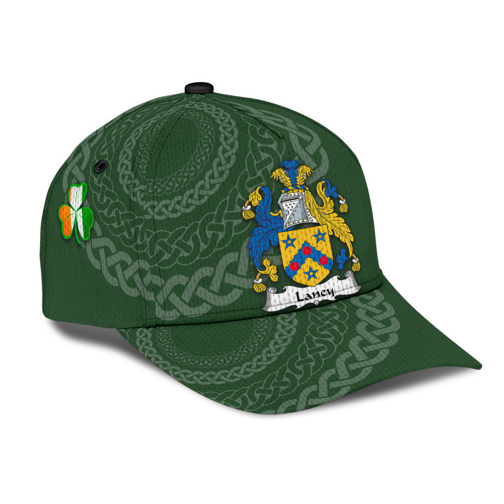 Laney Coat Of Arms - Irish Family Crest St Patrick'S Day Hat Classic Cap