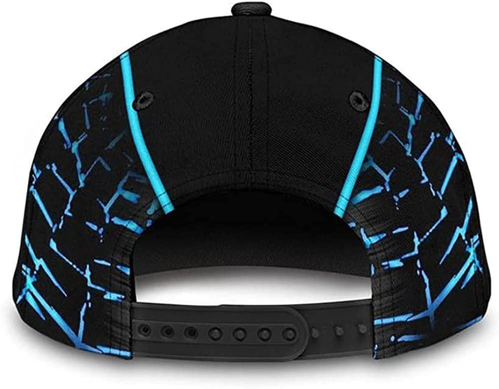 Neon Texture Skull Fanciful Beautiful Colors 3D Printed Unisex Hat Classic Cap