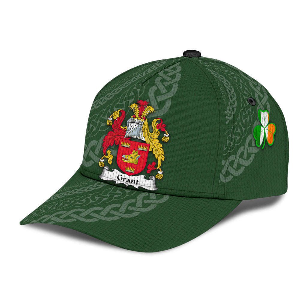 Grant Coat Of Arms - Irish Family Crest St Patrick'S Day Hat Classic Cap