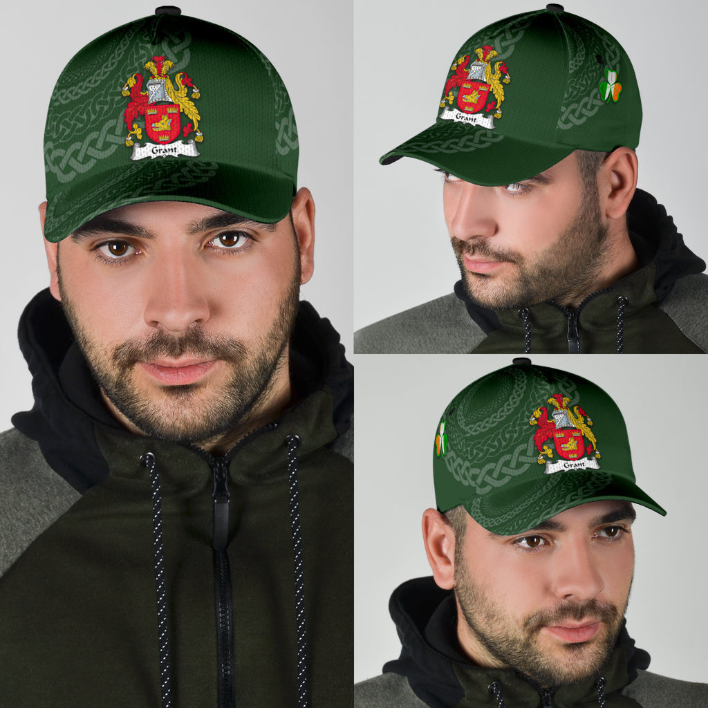 Grant Coat Of Arms - Irish Family Crest St Patrick'S Day Hat Classic Cap