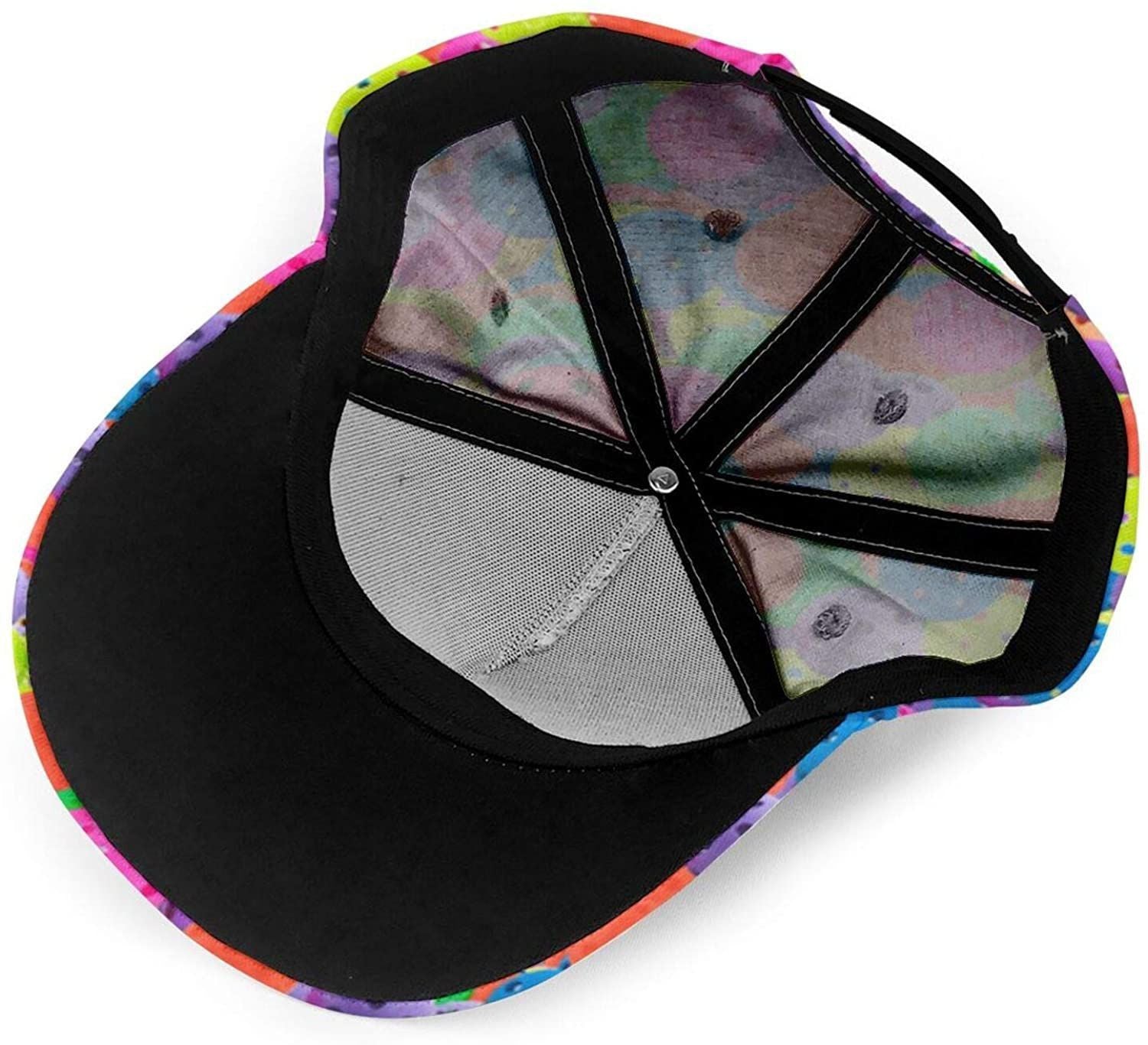 Pickleball Balls Colors Pattern Baseball Adjustable Men Women Athletic Hat Classic Cap