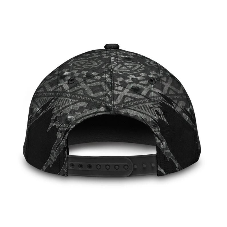 Native Skull American Pattern Hat Classic Cap 3D Unisex Cap, Human Cap, Trending Cap, American Cap