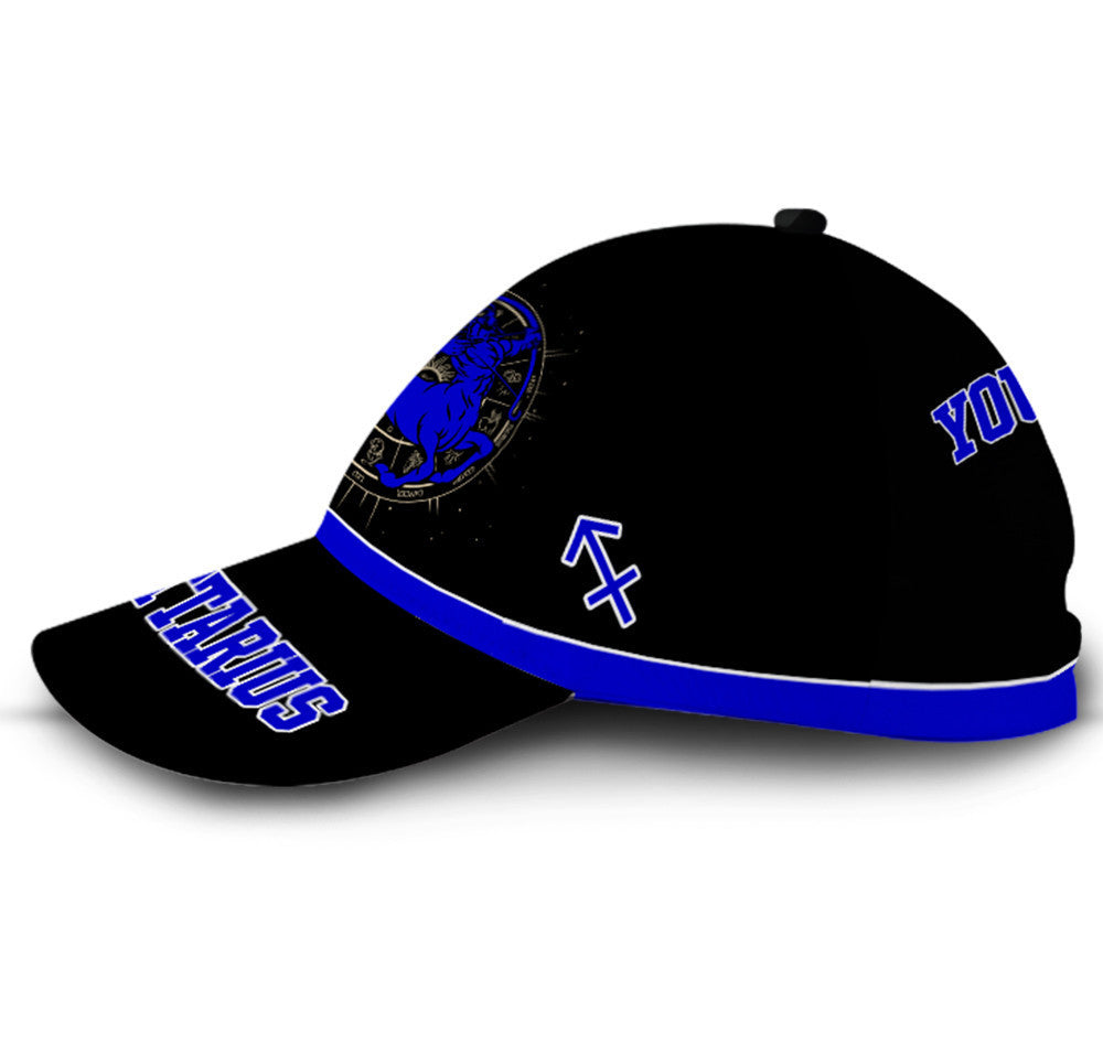 Personalized Custom Name Stunning Sagittarius Zodiac Hat Classic Cap