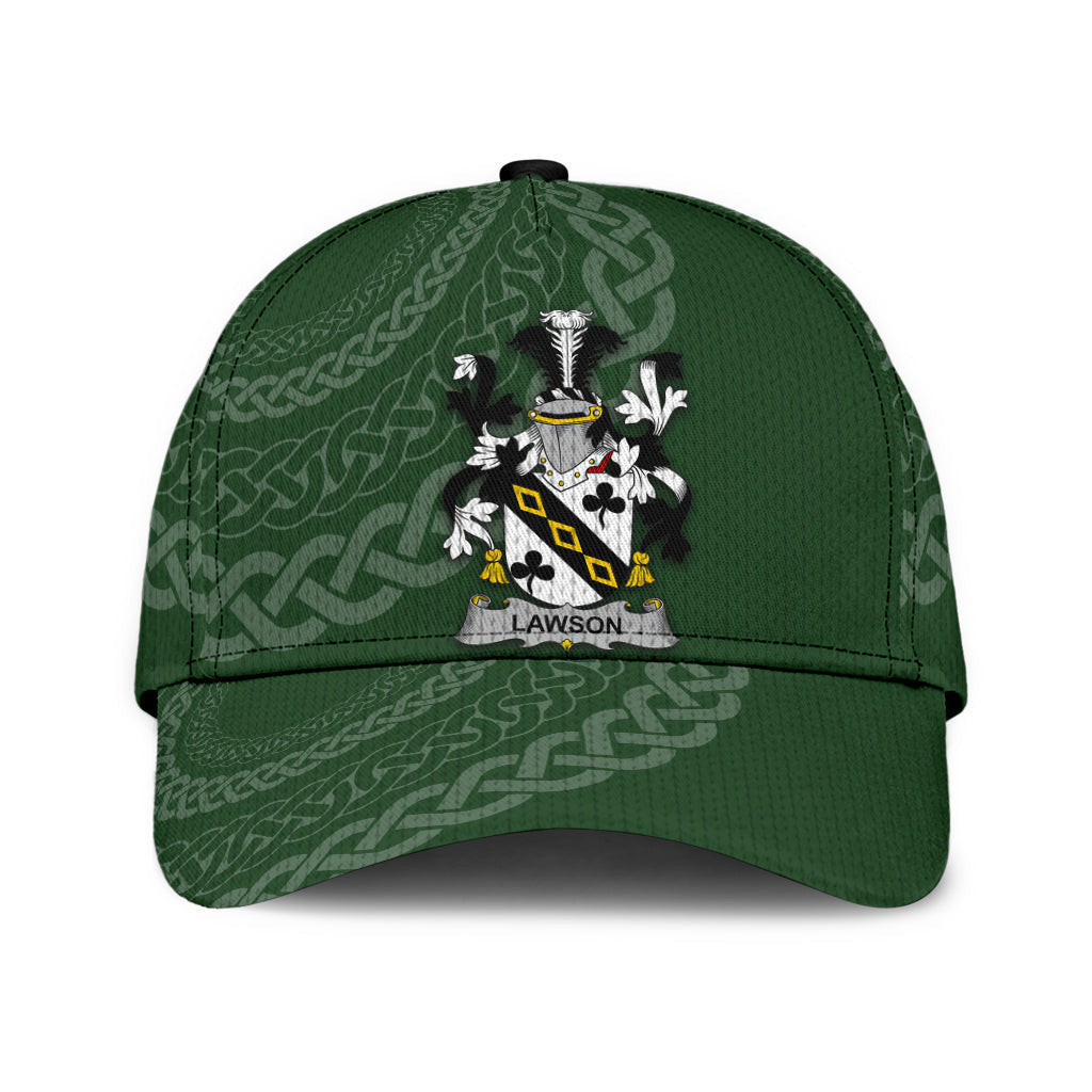Lawson Coat Of Arms - Irish Family Crest St Patrick'S Day Hat Classic Cap