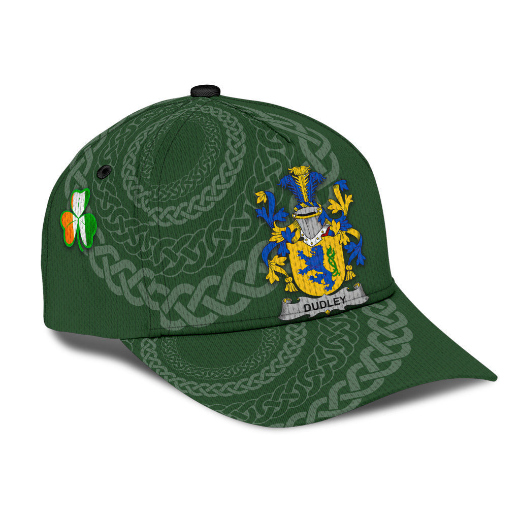 Dudley Coat Of Arms - Irish Family Crest St Patrick'S Day Hat Classic Cap