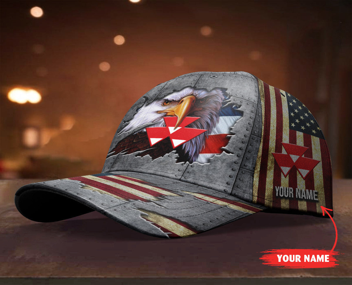 Personalized Custom Name Massey Ferguson Hat Classic Cap