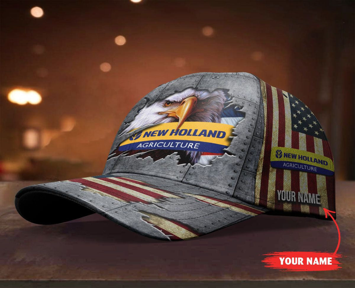 Personalized Custom Name New Holland Hat Classic Cap