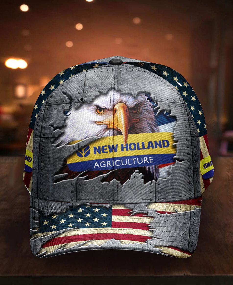 Personalized Custom Name New Holland Hat Classic Cap