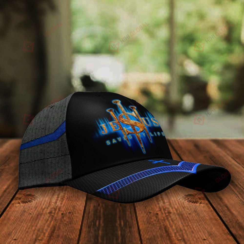 Jesus Saved My Life Classic 3D Cap Hat Classic Cap