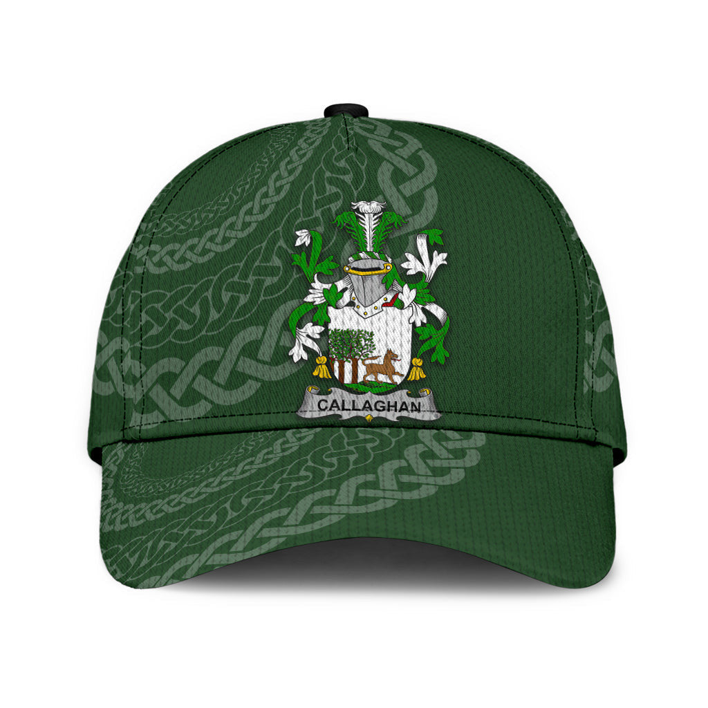 Callaghan Coat Of Arms - Irish Family Crest St Patrick'S Day Hat Classic Cap