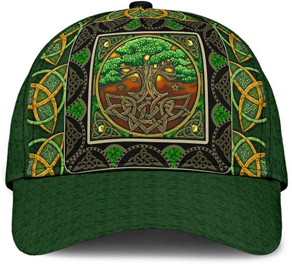 Irish Celtic Beautiful Pattern Old Tree Hat Classic Cap