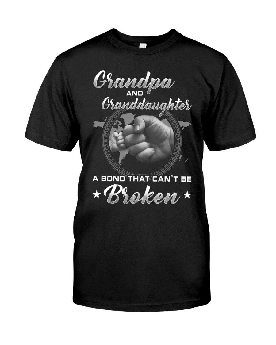 Grandpa and Granddaughter Classic T-Shirt Gift For Grandpa, Family - Liberish