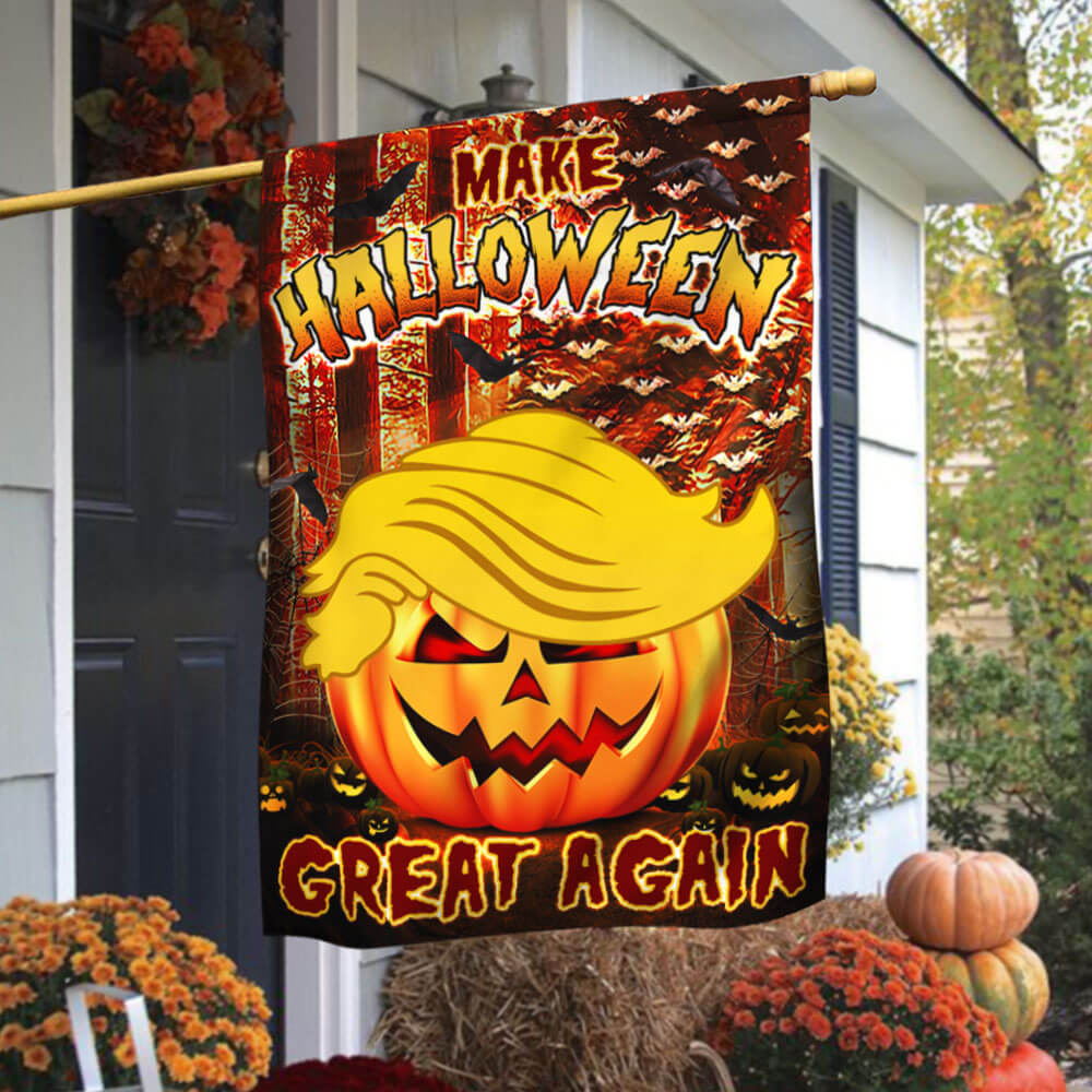 Halloween Flag Make Halloween Great Again - Liberish