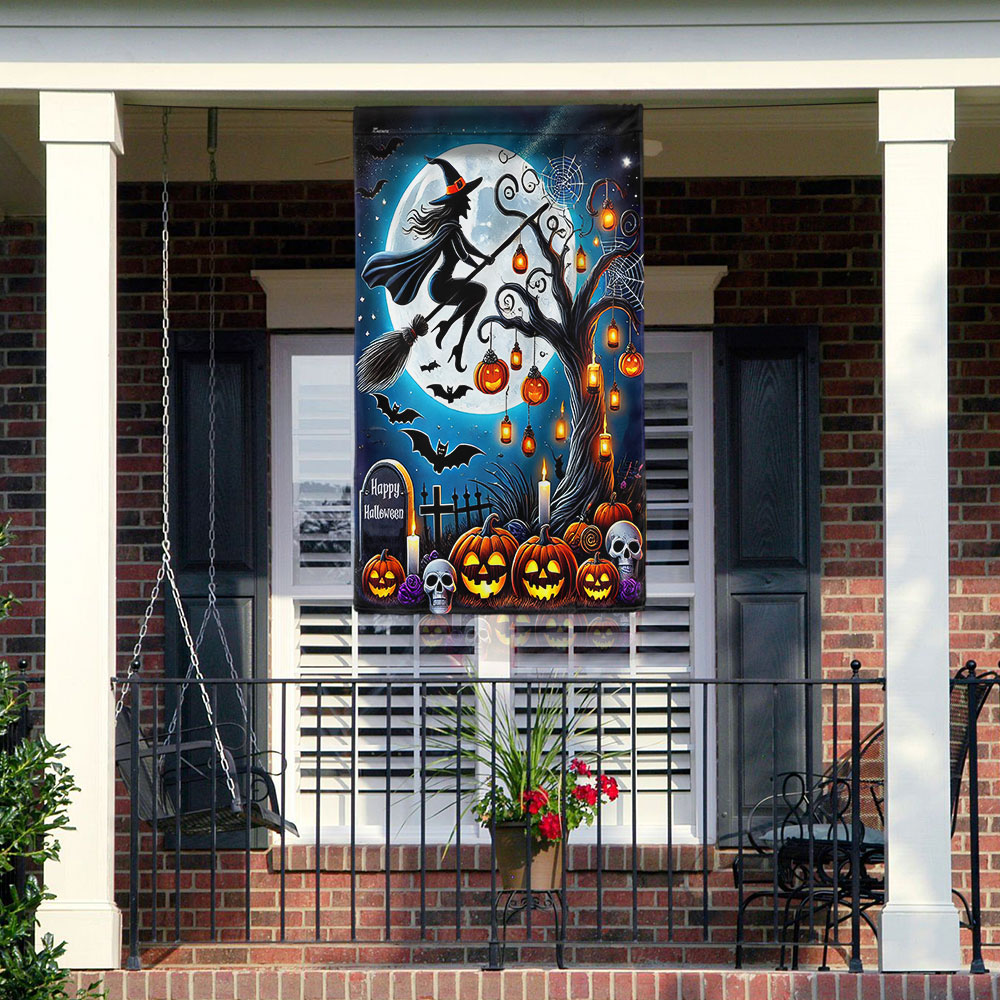 Halloween Witch Flag - Liberish