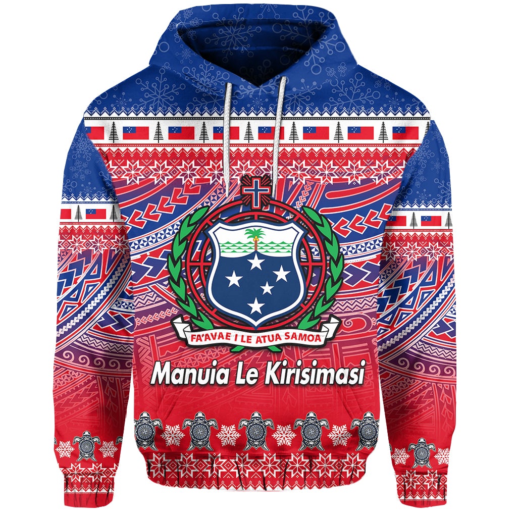 Samoa Christmas Manuia Le Kirisimasi Hoodie LT6