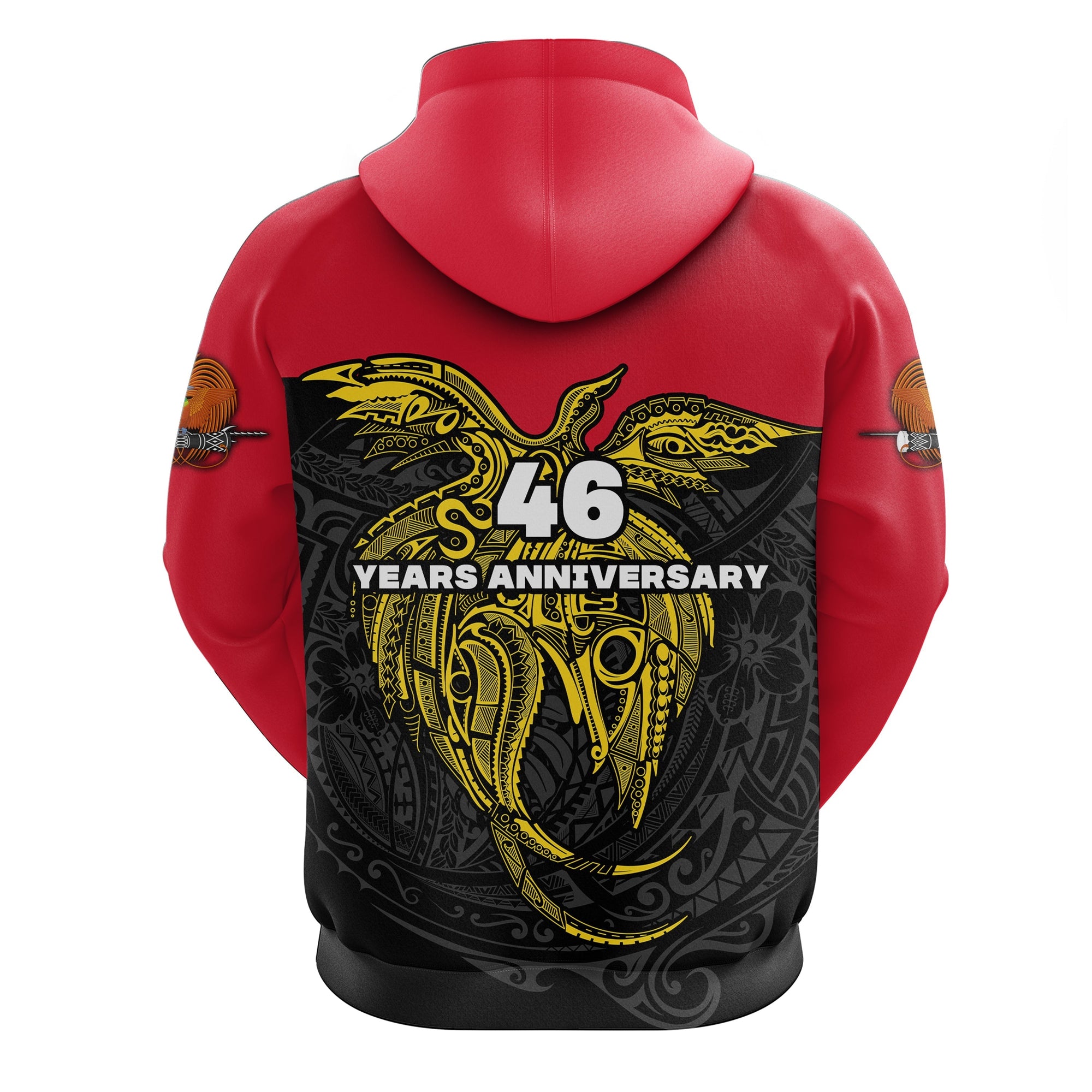 Papua New Guinea Zip Hoodie Independence Day Simple Style LT16