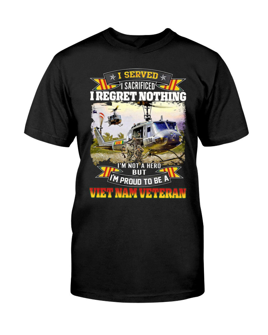 I'm Proud To Be A Viet Nam Veteran T-Shirt Gifts For Father's Day Ideas - Liberish
