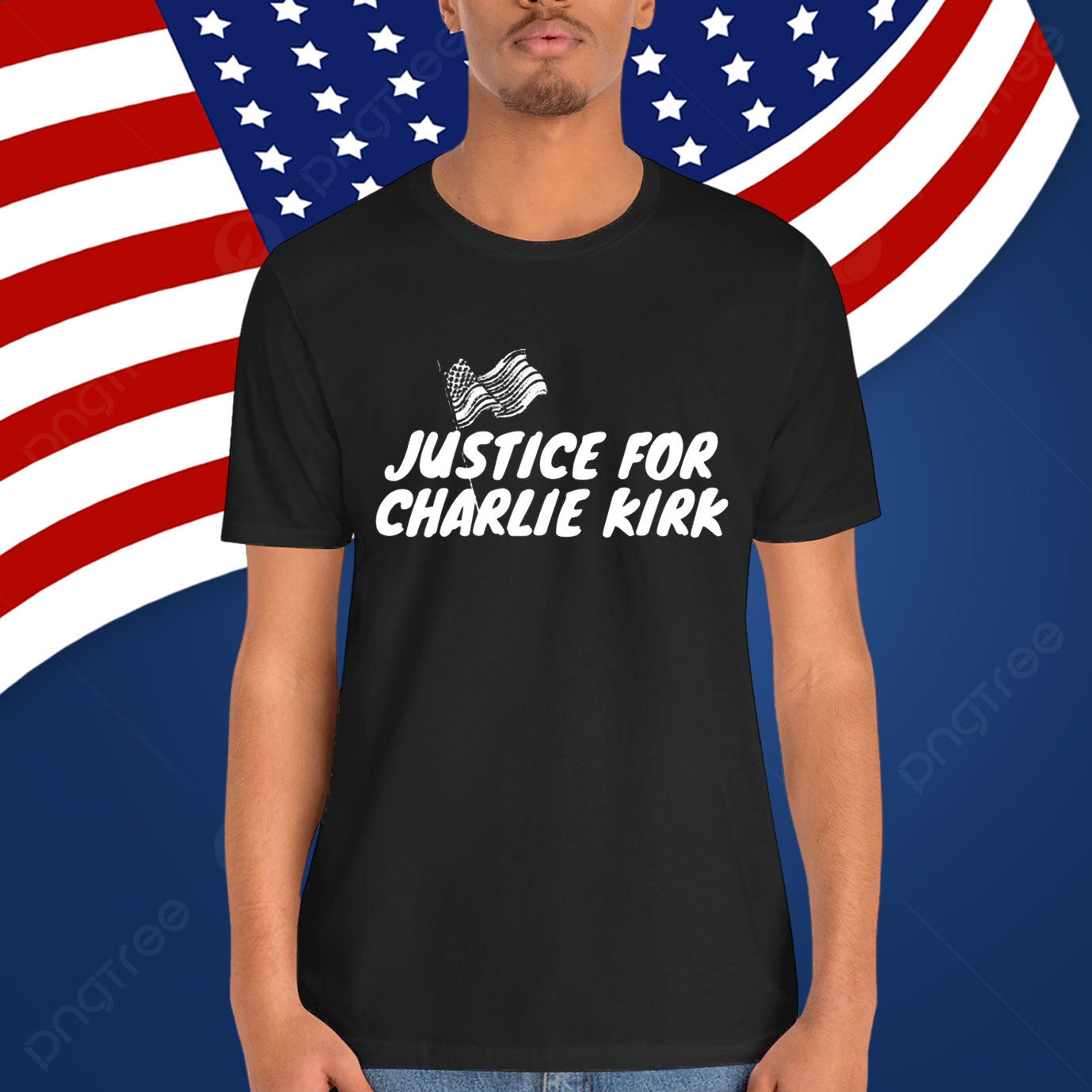 Justice for Charlie Kirk T-Shirt Charlie Kirk Freedom Shirt